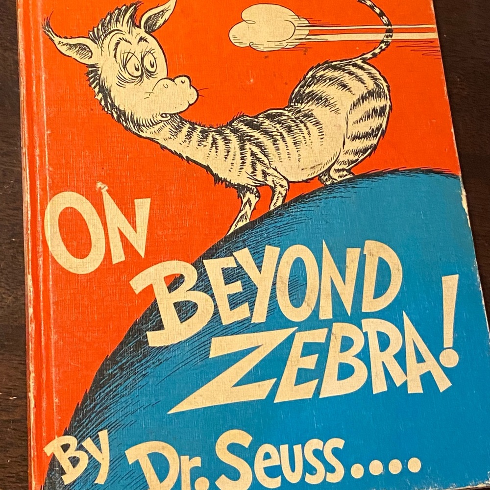 On Beyond Zebra! By Dr. Seuss